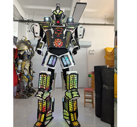 Costume de robot LED en Spandex haute densité, fabriqué en Chine, pour scène, fête, magasin de VR, nouvelle arrivée, unisexe adulte, cosplay