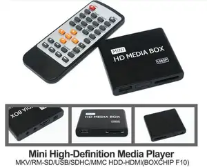 새로운 1080P 풀 HD 미디어 플레이어 지원 SD 카드 USB 디스크 PPT Mp3 MP4 비디오 광고 플레이어 광고 HDD 멀티미디어 플레이어