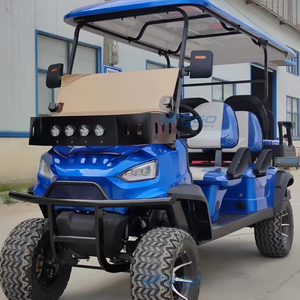 Carrito de Golf Todoterreno de 6 Plazas de Gran Potencia, Vehículo Eléctrico de Larga Duración para Club de Golf, Buggy Eléctrico para Aeropuerto y Hotel - Product Image 2