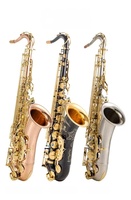 Saxophone alto Bb professionnel vintage en laiton laqué, 5 couleurs au choix, instrument à vent en bois