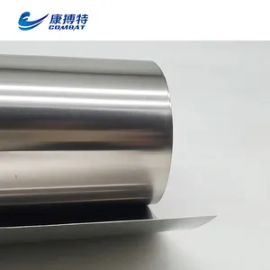 Grade 1 Purity 99.99% Thickness 0.01mm0.02mm 0.05 0.08mm Pure Titanium Plate/ Sheet