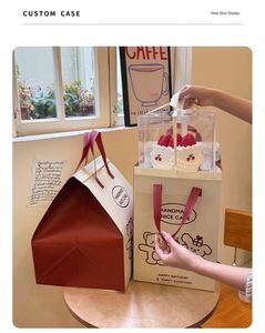 Disposable Food Grade Waterproof Cake Insulation Bag Wholesale Takeaway Cooler Bags Insulated Cooler Bag - Product Image 5