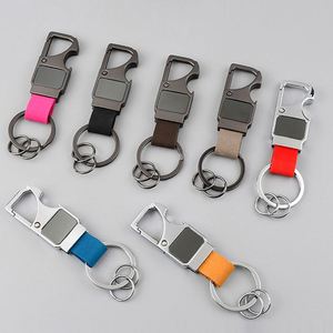 Llavero multifuncional Abrebotellas Logotipo personalizado Incluye llavero de abrebotellas de linterna de cuero genuino - Product Image 6