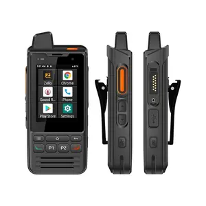 UNIWA-walkie-talkie F60 IP68, resistente al agua, 4G, GSM, POC, Radio bidireccional, Android, teléfono móvil con NFC y botón de SOS