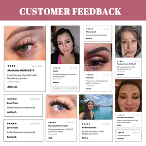 Nhà Máy Giá cao cấp YY W hình dạng khối lượng lông mi mở rộng mềm Clover lông mi Crisscross C D CC DD Curl 3D 4D 5D 6D 8D Lash khay - Product Image 6