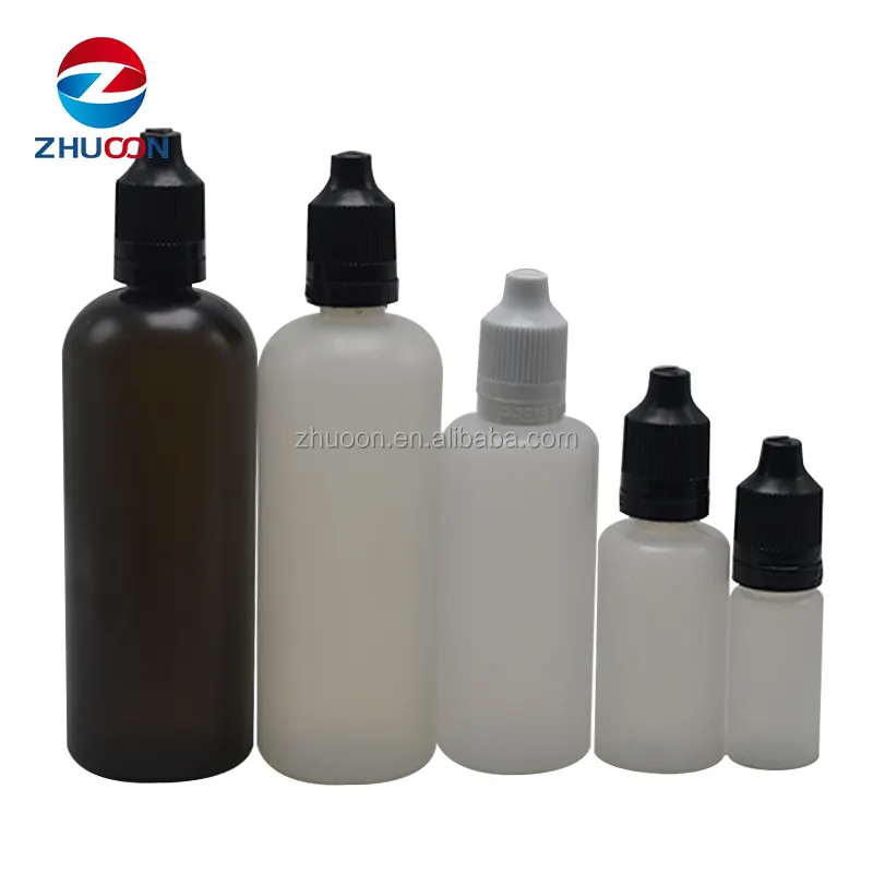 内部キャップシール付き液体試薬化学ボトル用Zhuoonストック透明プラスチック包装ボトル