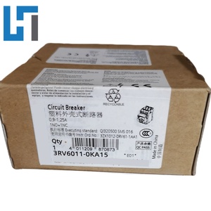 ใหม่ต้นฉบับมอเตอร์ป้องกันวงจรเบรกเกอร์โมดูล 3RV6011-0KA15 ตัวควบคุมการเขียนโปรแกรม PLC 3RV60110KA15 ในสต็อก - Product Image 1