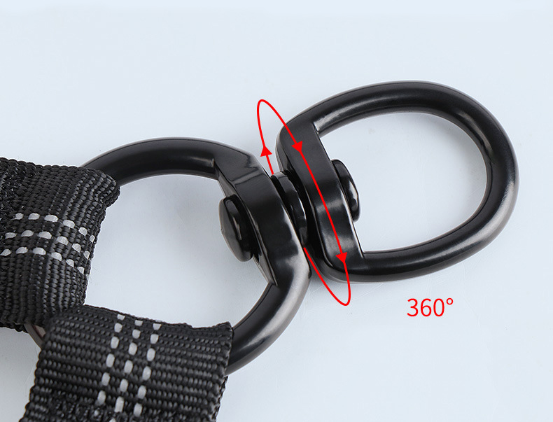 Double Ended Pet Leash Anti Entanglement Stretch Elastic Nylon Dog Walking Leashes - HS Model S04-23