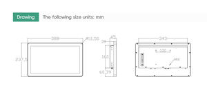 Màn hình nhúng công nghiệp 15,6 '' Màn hình cảm ứng công nghiệp 15,6 inch Màn hình cảm ứng LCD phẳng IP65 Màn hình cảm ứng LCD phẳng DP USB VGA HD - Product Image 6