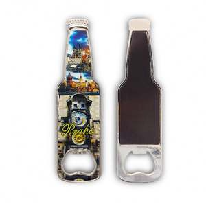 Imán Decorativo para el Hogar, Abridor de Botellas Metálico 3D, Imán para Refrigerador Personalizado - Product Image 4