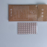 Patchs magnétiques de thérapie auriculaire, autocollants d'acupuncture pour l'oreille, graines auriculaires