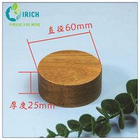 Bouchon à clapet pour pot à bougie, couleur bois naturel, couvercle en bois inviolable, joint personnalisé marron pour bouteilles, logo personnalisé