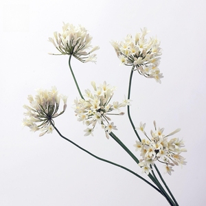 Fábrica al por mayor Artificial Agapanthus <span class=keywords><strong>Africanus</strong></span> flores de lirio de seda para Bodas de Navidad Día de San Valentín graduación Pascua - Product Image 5