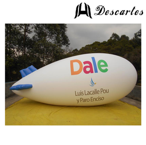 7M <span class=keywords><strong>de</strong></span> longitud personalizado gigante inflable Airship, inflable Zeppelin Blimp globo para publicidad - Product Image 1