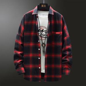 Moda <span class=keywords><strong>uomo</strong></span> spiaggia nuova <span class=keywords><strong>camicia</strong></span> autunno cotone e <span class=keywords><strong>lino</strong></span> ampia ampia e morbida <span class=keywords><strong>camicia</strong></span> a maniche lunghe - Product Image 5