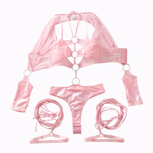 ชุดชั้นในบอดี้สูทแขนยาวแบบเซ็กซี่เว้าอก โชว์สัดส่วน ชุดนอนวาบหวิว ไม่เซ็นเซอร์ ชุดอีโรติก - Product Image 6