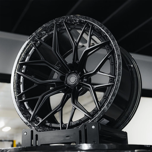High End Two Or Three Piece Forged Carbon Fiber Rim Deep Concave Custom Surface Custom Width PCD ET Luxury Auto <b>Wheel</b> - Product Image 2