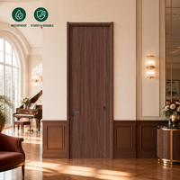 Porte intérieure en MDF mélaminé OEM, sans peinture, résistante aux rayures et insonorisée, pour hôpitaux et commerces