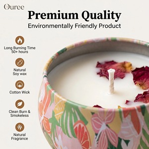 Frische Blumen und Duftkerzen können im Schlafzimmer, in der Küche und im Wohnzimmer verbrennt werden, um Gerüche zu beseitigen. - Product Image 2