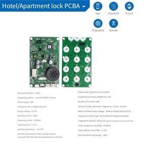 Nhà Thông Minh thẻ khóa cửa pcba OEM pcba thiết kế cửa khóa giải pháp Nhà cung cấp wifi điều khiển từ xa <span class=keywords><strong>PCB</strong></span> nhà sản xuất - Product Image 4