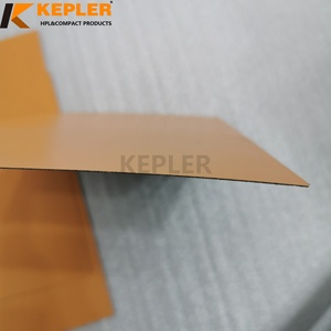 Lámina de Laminado de Alta Presión <span class=keywords><strong>HPL</strong></span> Naranja Mate Sólido de 1830*3660 mm, <span class=keywords><strong>Tablero</strong></span> Compacto <span class=keywords><strong>Fenólico</strong></span> para Revestimiento de Paredes y Puertas - Product Image 2