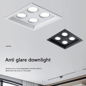 <span class=keywords><strong>Downlight</strong></span> <span class=keywords><strong>LED</strong></span> Empotrable Antideslumbrante, <span class=keywords><strong>Rectangular</strong></span>, Cuadrado, de Una, Dos, Tres o Cuatro Cabezas - Product Image 5