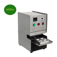 Machine de scellage automatique SANEU SA-4 pour dosettes K-Cup 51 mm, scelleuse de plateau K-Cup 2.0 avec couvercle en aluminium, 4 cavités, emballage alimentaire en acier inoxydable