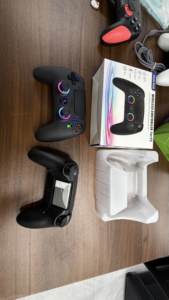 Controller di Gioco Wireless GPD 5828RGB con Giroscopio a Sei Assi e <span class=keywords><strong>Microfono</strong></span> <span class=keywords><strong>per</strong></span> PS5 e <span class=keywords><strong>PC</strong></span> - Product Image 3