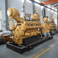 Générateur haute efficacité triphasé de 1-2 MW à fonctionnement continu au gaz naturel, GNC, GNL, biogaz et à cogénération pour les usines de traitement