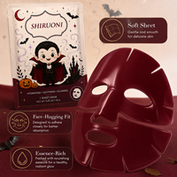 Masque facial jetable OEM/ODM Vampire Halloween Pack, hydratant, illuminateur, apaisant et confortant.