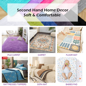 Stock Used Carpet <strong>Rugs</strong> Wholesale Bales Grade a <strong>Second</strong> <strong>Hand</strong> Fluffy Plush Floor Mats Mixed Sizes Used Carpets for Resale - Product Image 3