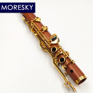 คลาริเน็ต MORESKY G Oehler System ไม้เรดวูด โมปาน ชุบทอง 18 คีย์ รุ่นปรับแต่งพิเศษ M211 - Product Image 6