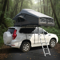 Tenda Atap Mobil Soft Shell 4X4 Off Road untuk Glamping Outdoor, Kain Oxford, 2-3 Orang, Mudah Dipasang, Lipat, Langsung dari Pabrik OEM&ODM