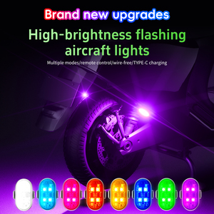 Nouveau universel haute luminosité 12V avion lumière motos voitures e-bikes longue durée de vie de la batterie RF télécommande avertissement stroboscope - Product Image 4