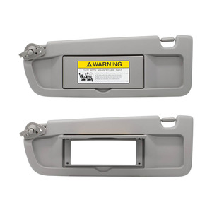 Pare-soleil gris chaud côté gauche pour Honda Civic 2006-2011, installation par vis, référence 83280-SNA-A01ZA - Product Image 2