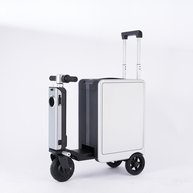 FENGJIU New Design Smart Luggage Suitcase for Trips ABS PC Material Elect Suitcase LED Screen TSA Lock With USB