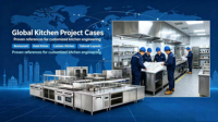Équipement de cuisine professionnel en acier inoxydable pour la restauration rapide, les hôtels et la restauration collective en Chine