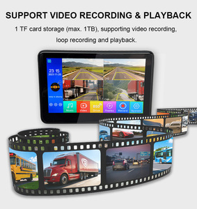 Kamera Mundur Mobil 7 Inci dengan Monitor Layar Sentuh AHD 10.1 Inci dan 4.3 Inci, Sistem Bantuan Parkir Belakang - Product Image 5