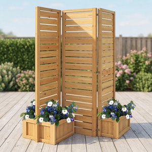 PRIME Bac à plantes en métal, Treillis, Bac de jardin surélevé, Clôture de séparation, 6 pieds, Écologique, Résistant à l'eau, Revêtement poudré, Anti-rongeurs - Product Image 4