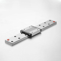 Rail de guidage linéaire MGW9 de 200 mm à 10000 mm avec roulements coulissants MGW9C ou MGW9H