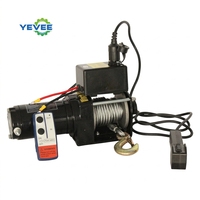 Treuil électrique portable pour voitures, remorques et 4x4, 18000 lbs, 12 Volts