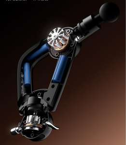 Hochwertiger kabelloser elektrischer Percussion-<span class=keywords><strong>Massage</strong></span> gerät mit bürstenlosem Motor 3200mAh Batterie 10 <span class=keywords><strong>Massage</strong></span> köpfe Schnell verschluss - Product Image 3