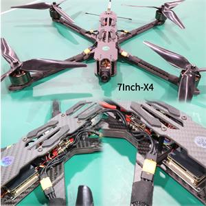 Drone FPV à levage lourd de 7 pouces, longue portée, 8 km, course à grande vitesse, UAV, cadre en fibre de carbone 5,8G avec caméra thermique, télécommande - Product Image 4