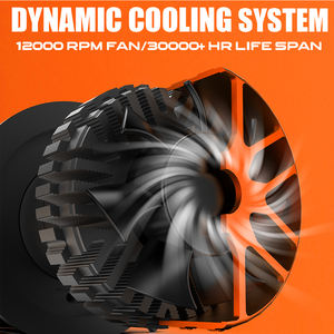 Faisceau haut et bas F90 Mini lentille 170W 6000K Double tubes en cuivre Canbus IP68 H4 3570 5050 puce voiture <span class=keywords><strong>moto</strong></span> <span class=keywords><strong>phare</strong></span> <span class=keywords><strong>Led</strong></span> - Product Image 6