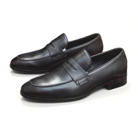 Mocassins pour hommes en cuir véritable de qualité supérieure, chaussures de mariage en cuir de vachette, chaussures Oxford de luxe pour hommes