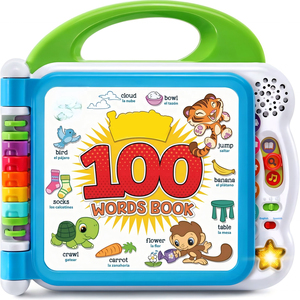 <span class=keywords><strong>Libro</strong></span> de Sonidos Personalizado para Niños con Grabación de Mensajes de Marca, Páginas Interactivas y Función de Apagado Automático - Product Image 1