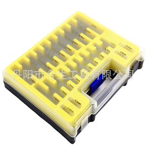 Brocas de tornillo Mr Drill Mini de 0.4-3.2mm, kit de perforación de metal en caja de plástico - Product Image 4