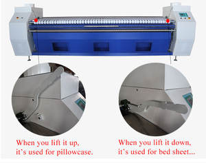 HOOP <span class=keywords><strong>haute</strong></span> vitesse professionnel automatique équipement de blanchisserie Flatwork Machine à repasser lavage <span class=keywords><strong>prix</strong></span> commercial fer Ironer1-6Rollers - Product Image 5