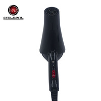 Sèche-cheveux professionnel haute puissance 2400W, électrique, à brancher, avec réglages de vitesse ajustables, doux pour les cheveux, design portable