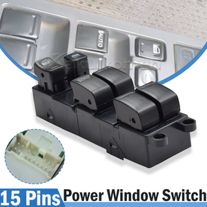 <span class=keywords><strong>Interruptor</strong></span> Eléctrico para <span class=keywords><strong>Elevalunas</strong></span>, Lado del Conductor, para <span class=keywords><strong>NISSAN</strong></span> <span class=keywords><strong>TERRANO</strong></span> II R20, Volante a la Izquierda, 25401-VB000 - Product Image 3